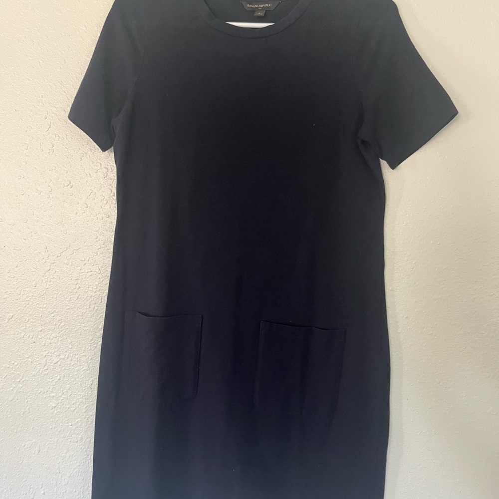 Banana Republic Navy Blue Mini Dress